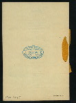 DINNER TO SIR THOMAS JACKSON OF HONG KONG [held by] AMERICAN ASIATIC ASOCIATION [at] "DELMONICO'S, NEW YORK, NY" (REST;)