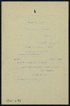 LUNCH [held by] PACIFIC MAIL STEAMSHIP COMPANY [at] EN ROUTE ABOARD CITY OF PARA (SS;)