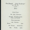 DINNER [held by] HAMBURG-AMERICAN LINE [at] EN ROUTE ABOARD POST-DAMPFER (MAIL STEAMER) GRAF WALDERSEE (SS;)