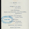 SILBERHOCHZEITS-FEIER (SILVER WEDDING ANNIVERSARY) [held by] CARL KAMPFHENKEL UND FRAU CAROLINE GEBORN SAHLMON [at] HAMBURG.