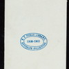 SILBERHOCHZEITS-FEIER (SILVER WEDDING ANNIVERSARY) [held by] CARL KAMPFHENKEL UND FRAU CAROLINE GEBORN SAHLMON [at] HAMBURG.