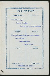DINNER [held by] PACIFIC MAIL STEAMSHIP COMPANY [at] EN ROUTE ABOARD CITY OF PARA (SS;)