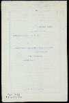 DINNER [held by] PACIFIC MAIL STEAMSHIP COMPANY [at] EN ROUTE ABOARD CITY OF PARA (SS;)