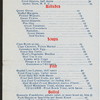 DAILY MENU [held by] GERMAN RESTAURANT AND BUFFET [at] "137 E. MADISON ST. CHICAGO, IL" (REST;)