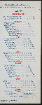 DAILY MENU [held by] GERMAN RESTAURANT AND BUFFET [at] "137 E. MADISON ST. CHICAGO, IL" (REST;)