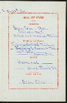 DINNER [held by] PACIFIC MAIL STEAMSHP COMPANY [at] SS CITY OF RIO DE JANEIRO (SS;)