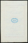 DINNER [held by] PACIFIC MAIL STEAMSHP COMPANY [at] SS CITY OF RIO DE JANEIRO (SS;)