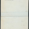 CARTE DU JOUR [held by] REFORM CLUB [at] "[NEW YORK, NY]" ("OTHER,(CLUB);")