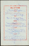 DINNER [held by] PACIFIC MAIL STEAMSHP COMPANY [at] SS CITY OF RIO DE JANEIRO (SS;)