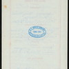 DINNER [held by] PACIFIC MAIL STEAMSHP COMPANY [at] SS CITY OF RIO DE JANEIRO (SS;)