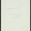DINNER] [held by] PACIFIC MAIL STEAMSHIP COMPANY [at] SS CITY OF PARA (SS;)