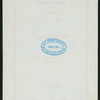 DINNER] [held by] PACIFIC MAIL STEAMSHIP CO. [at] SS CITY OF RIO DE JANEIRO (SS;)