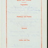 DINNER] [held by] PACIFIC MAIL STEAMSHIP CO. [at] SS CITY OF RIO DE JANEIRO (SS;)