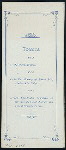LUNCHEON TO THE SECRETARY OF STATE AND MEMBERS OF THE COUNCIL OF INDIA, IN COMMEMORATION OF THE UNIQUE PERSIAN CARPET, PRESENTED IN 1634 TO THE WORSHIPFUL COMPANY OF GIRDLERS BY THE MASTER, MR. ROBERT BELL, ONE OF THE FIRST DIRECTORS OF THE GOVERNOR AND C [held by] [WORSHIPFUL COMPANY OF GIRDLERS] [at] GIRDLERS' HALL (OTHER:)