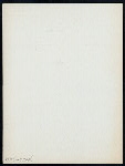 SUPPER, A LA CARTE [held by] B.& O. BLUE LINE [at] "DINING CAR SERVICE, CAR ""HOLLAND""" (RR;)