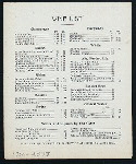 DINNER [held by] CENTRAL RESTAURANT [at] "143 LIBERTY STREET, NY" (REST;)