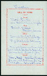 DINNER [held by] PACIFIC MAIL STEAMSHIP CO. - TRANS-PACIFIC LINE [at] EN ROUTE (SS;)