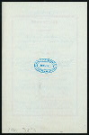 DINNER [held by] PACIFIC MAIL STEAMSHIP CO. - TRANS-PACIFIC LINE [at] EN ROUTE (SS;)