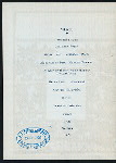 FOURTH ANNUAL DINNER [held by] CANADIAN SOCIETY OF NEW YORK [at] "SHERRY'S, NY" (REST;)