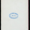 DINNER TO HON.HENRY HALL [held by] HON.J.K.P.HALL [at] "COCHRAN HOTEL, WASH.D.C." (HOTEL)
