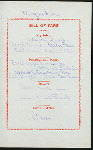 DINNER [held by] PACIFIC MAIL STEAMSHIP CO. [at] SS CITY OF RIO DE JANEIRO (SS;)