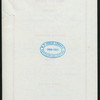 DINNER [held by] PACIFIC MAIL STEAMSHIP CO. [at] SS CITY OF RIO DE JANEIRO (SS;)