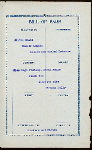 DINNER [held by] PACIFIC MAIL STEAMSHIP CO. [at] SS CITY OF PARA (SS;)