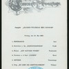 DINNER [held by] NORDDEUTSCHER LLOYD BREMEN [at] SS KAISER WILHELM DER GROSSE (SS;)