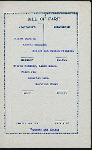 DINNER [held by] PACIFIC MAIL STEAMSHIP COMPANY [at] SS CITY OF PARA (SS)