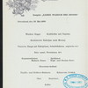 DINNER [held by] NORDDEUTSCHER LLOYD BREMEN [at] SS KAISER WILHELM DER GROSSE (SS;)