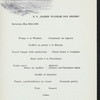 DINNER [held by] NORDDEUTSCHER LLOYD BREMEN [at] SS KAISER WILHELM DER GROSSE (SS;)