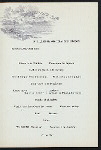 DINNER [held by] NORDDEUTSCHER LLOYD BREMEN [at] SS KAISER WILHELM DER GROSSE (SS;)