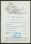 DINNER [held by] NORDDEUTSCHER LLOYD BREMEN [at] SS KAISER WILHELM DER GROSSE (SS;)