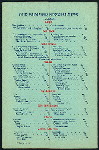 MENU [held by] BOSTON OYSTER HOUSE [at] "BOSTON, MA" (REST;)