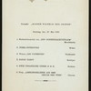 DINNER [held by] NORDDEUTSCHER LLOYD BREMEN [at] "DAMPFER ""WILHELM DER GROSSE""" (SS;)