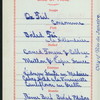 DINNER] [held by] PACIFIC MAIL STEAMSHIP CO./TRANS-PACIIC LINE [at] SS RIO DE JANEIRO (SS;)