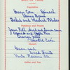 DINNER] [held by] PACIFIC MAIL STEAMSHIP CO./TRANS-PACIIC LINE [at] SS RIO DE JANEIRO (SS;)