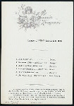 DINNER [held by] NORDDEUTSCHER LLOYD BREMEN [at] "DAMPFER ""LAHN""" (SS;)