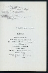 DINNER [held by] NORDDEUTSCHER LLOYD BREMEN [at] "DAMPFER ""LAHN""" (SS;)