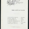 DINNER [held by] NORDDEUTSCHER LLOYD BREMEN [at] "DAMPFER ""LAHN""" (SS;)