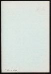 BREAKFAST [held by] PLANTERS HOTEL [at] "ST. LOUIS, [MO] MENU SAYS U.S.A." (HOTEL;)