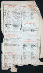 ABENDKARTE (SUPPER MENU?) [held by] RESTAURANT DRECHSLER [at] "BUDAPEST, HUNGARY" (REST;)