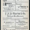 DINNER [held by] GRAND UNION HOTEL [at] "MONTREAL, CANADA" (HOTEL;)