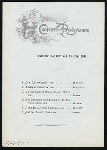 MITTAGESSEN/DINNER [held by] NORDDEUTSCHER LLOYD BREMEN [at] SS: DAMPFER LAHN (SS;)