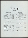 WINE LIST [held by] NORTHERN STEAMSHIP COMPANY [at] GREAT NORTHERN RY. LINE (SS;)