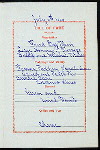 DINNER [held by] PACIFIC MAIL STEAMSHIP COMPANY [at] SS CITY OF RIO DE JANEIRO (SS;)