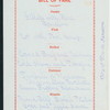 DINNER [held by] PACIFIC MAIL STEAMSHIP COMPANY [at] SS CITY OF RIO DE JANEIRO (SS;)