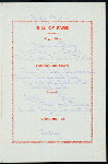 DINNER [held by] PACIFIC MAIL STEAMSHIP COMPANY [at] SS CITY OF RIO DE JANEIRO (SS;)