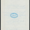 DINNER] [held by] PACIFIC MAIL STEAMSHIP CO./TRANS PACIFIC LINE [at] SS RIO DE JANEIRO (SS;)