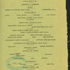 SUNDAY DINNER (EVENING) [held by] HOTEL VICTORY [at] "PUT IN BAY ISLAND, OH" (HOTEL;)